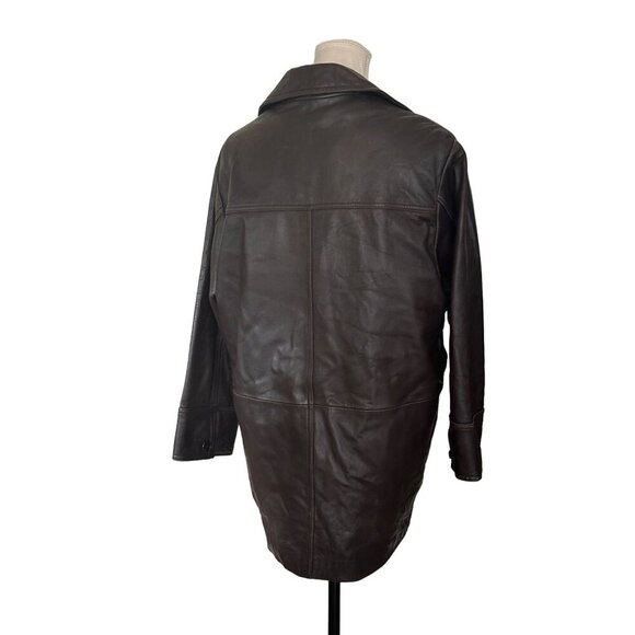 Danier Canada Thinsulate Leather Jacket With Removable Vest Warm Stylish Sz 6-8 - Picture 2 of 14
